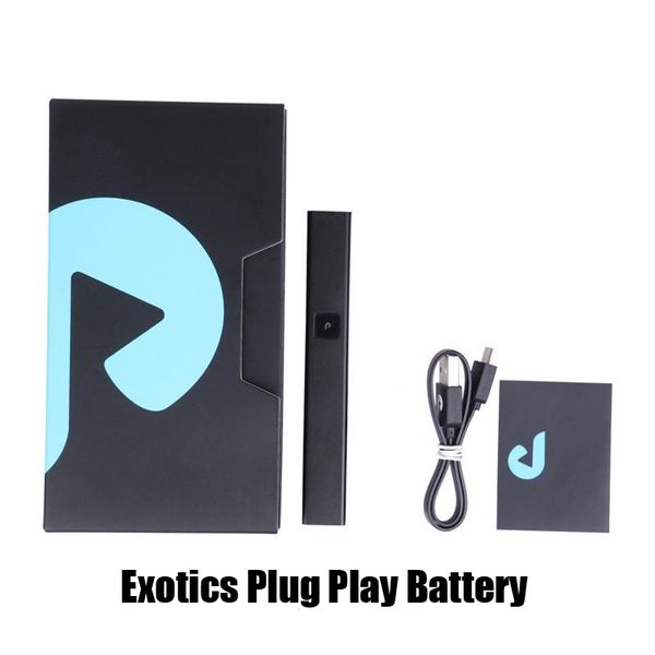 

Newest Exotics Plug Play Vape Battery Kit 500mAh Lipo E Cigarette Pod Battery Pen for Exotic DNA Pod Cartridges