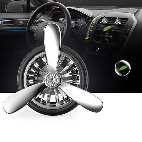 

car air outlet air freshener creative car interior accessories decoration solid perfume fan shape fresheners