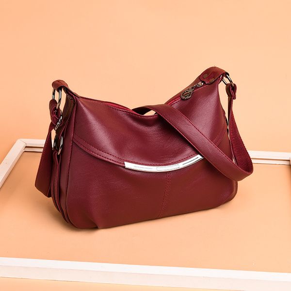 

2020 new fashion small square bag women's single shoulder diagonal bag simple soft leather pu women