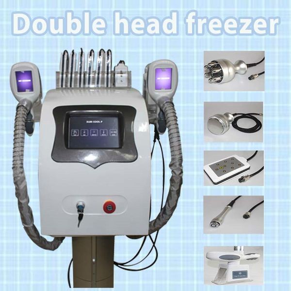 

promotion 2 cryo handles cryolipolysis slimming machine fat ing weight loss 2 cryo handles can work at the same time dhl