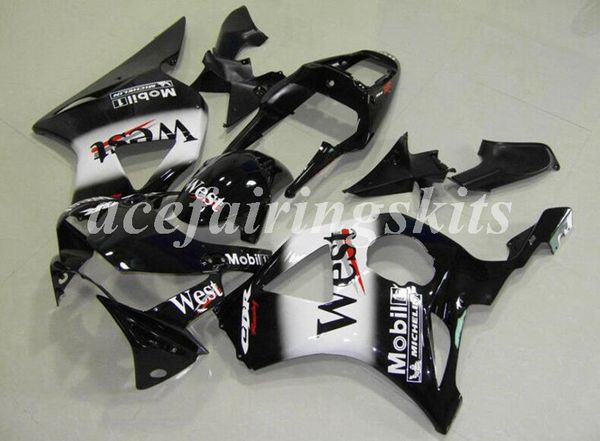 

4gifts injection mold new abs motorcycle full fairings set fit for honda cbr954rr 2002 2003 02 03 954rr cbr954 bodywork set black west