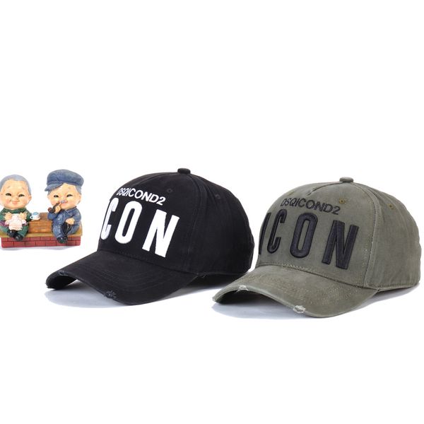 

n's hat ball caicon cap luxury baseball cap d2 men's and womep designer snapback golf cap dad hat, Black;white