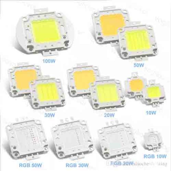 20W LED Chip Warm Weiß Rot R.G.B Grün Gelb Blau