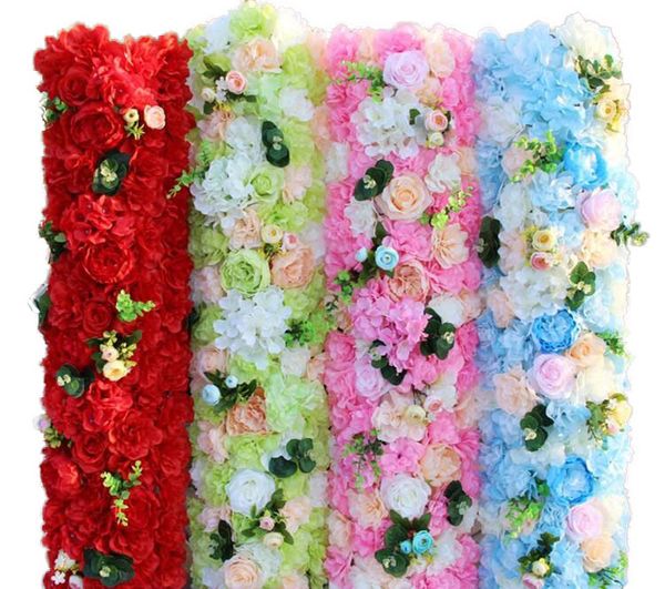 2019 100 X25cm Artifical Rose Hydrangea Styles Flower Rows For