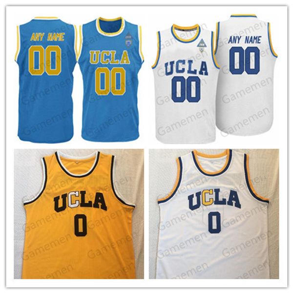 

Custom UCLA 0 Westbrook 2 Ball 3 Holiday 33 Abdul-Jabbar 42 Love 31 Miller Any Name Any Number NCAA College Basketball Jersey