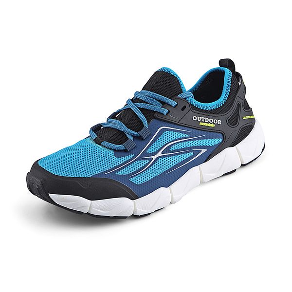 

men running shoes women breathable mesh sneakers outdoor sports athletics shoes mens trainers couple jogging non slip hit color