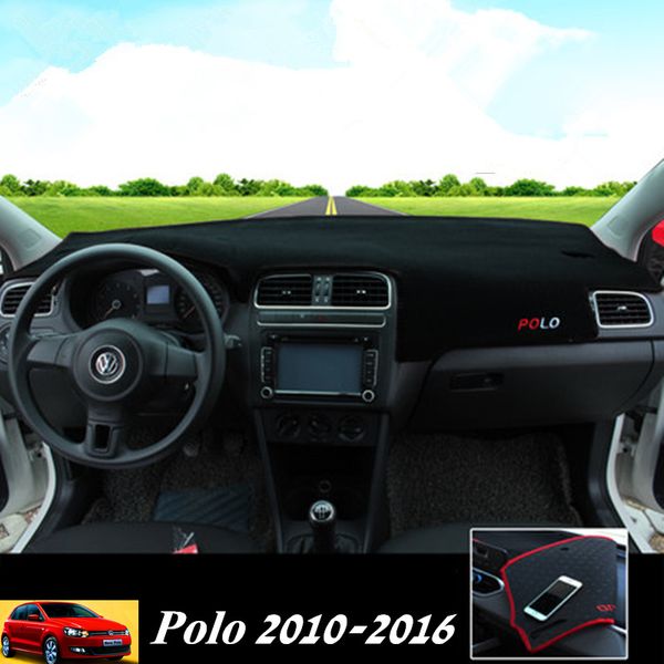 For Vw Polo 2010 2016 Dashboard Cover Dashmat Dash Mat Pad Sun Shade Dash Board Cover For Polo 2016 Car Interior Fan Car Interior For Sale From