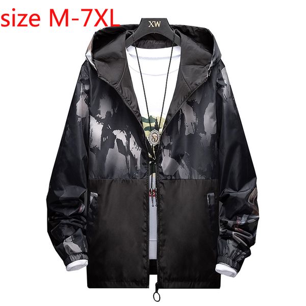 

new arrival fashion casual men jacket spring and autumn large overcoat thin camouflage plus size m  xl 2xl 3xl 4xl 5xl 6xl 7xl, Black;brown