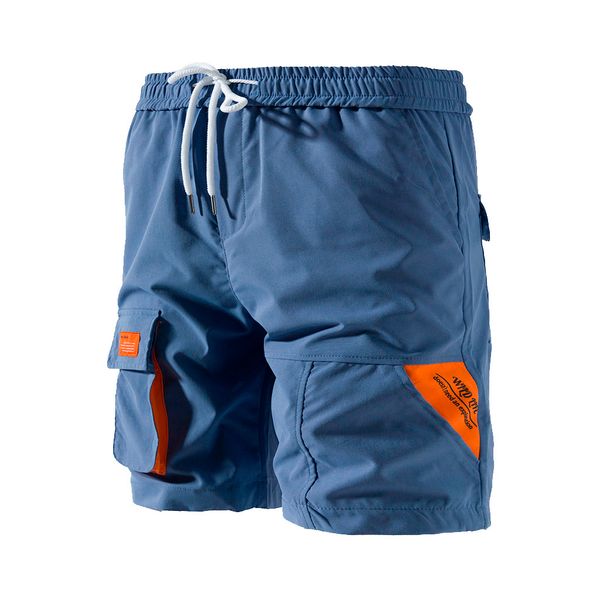 

plus size multi-pockets cargo shorts men summer beach joggers bermuda loose casual short masculino pantalones cortos hombre 3#, White;black