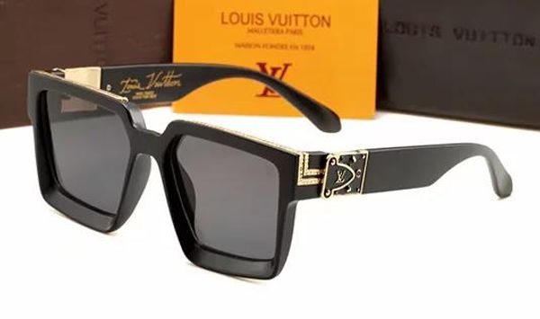 

2019 ddesigner geometry sunglasses women men uv400 lens sun glasses mens alloys frame eyeglasses oculos de sol with brown cases and box, White;black
