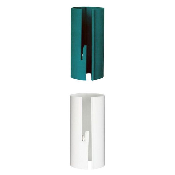 

2pcs wrapping paper cutter gift wrap cutter, durable and useful, white + dark green