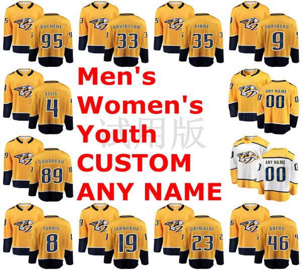 

nashville predators jerseys matt duchene jersey viktor arvidsson pekka rinne filip forsberg ryan ellis ice hockey jerseys custom stitched, Black;red