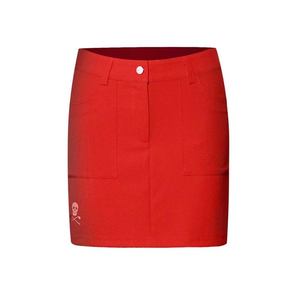 

new women's summer skull mark golf shorts mark lona outdoor sports quick dry lady clothing, Black;red