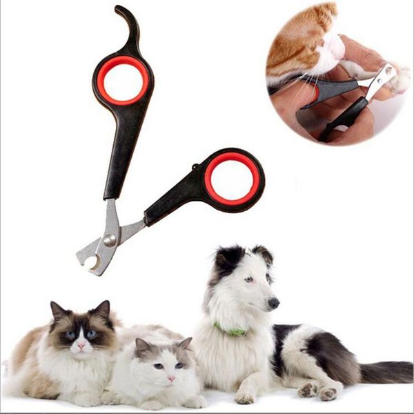 

nail new design pet dog cat уход clipper ножницы уход триммер 12,2 * 5.5cm черного цвета зоотовары dhl бесплатно