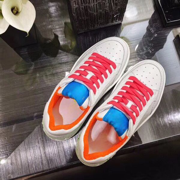 

Новые женские бархатные телячьи смешанные волокна роскошные дизайнерские туфли Женские кроссовки мода повседневная качество размер 35-41 с коробкой