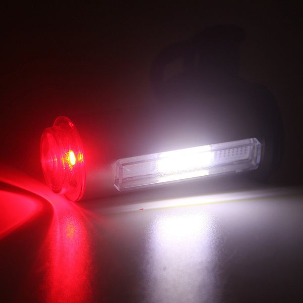 

bicycle taillights warning light riding equipment accessories usb charging led bike headlight
