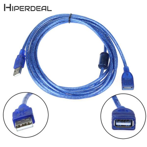 

hiperdeal new 10ft 2m usb 2.0 a male m to a female for extension cable 18feb12 drop ship