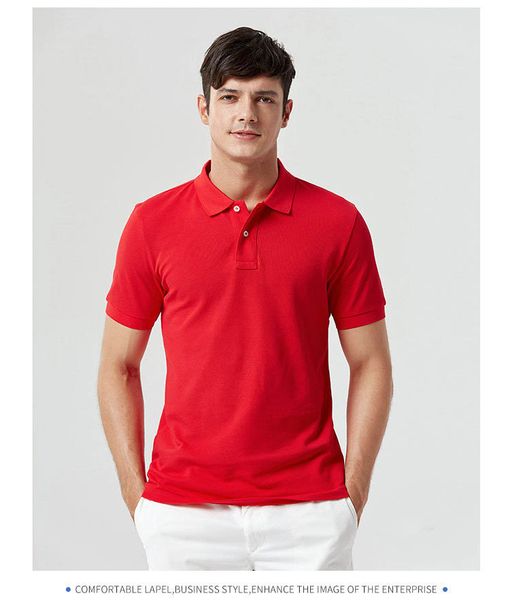 

Hot Mens Designer T Shirts Fashion Polo Shirt Brand Mens Short Sleeve T Shirts Casual Commuter T-shirt Eight Colors S-XXXL Solid Color