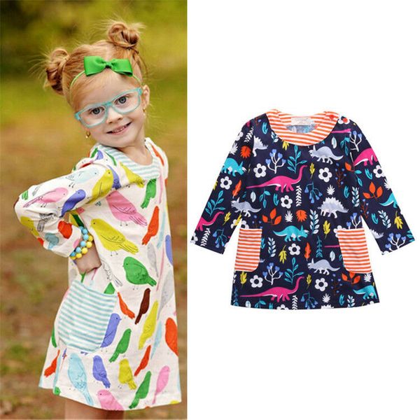 

toddler kids baby girls floral party pageant tutu a-line dress clothes