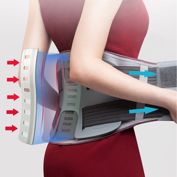 

high effect back lumbar waist support bionic plate support brace for lumbar disc herniation diseases pain stiffness relief custom logo
