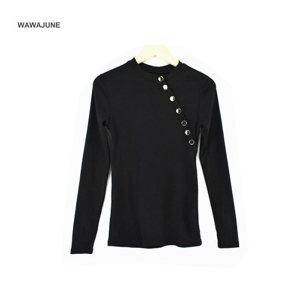 

#207 black turtleneck sweater women autumn winterknitted high elastic jumper women sweaters and pullovers female ladies, White;black
