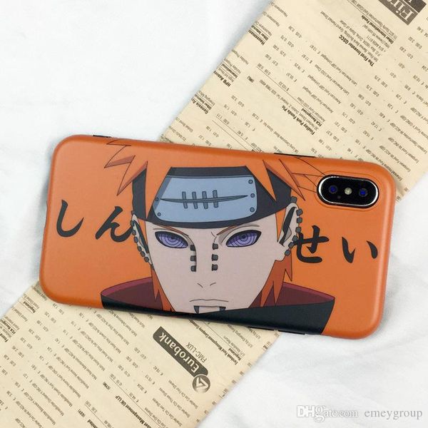 

fashion cover naruto kakashi sasuke pain itachi silicone imd soft cases for iphone 6 6s 7 8 plus x xs max xr luxury tpu phone case
