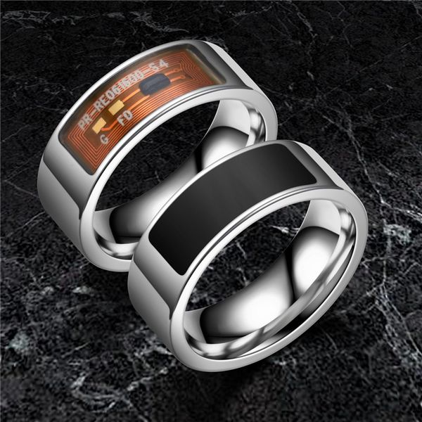 

nfc mobile phone label smart ring new technology smart wear ring smart nfc stainless steel ring