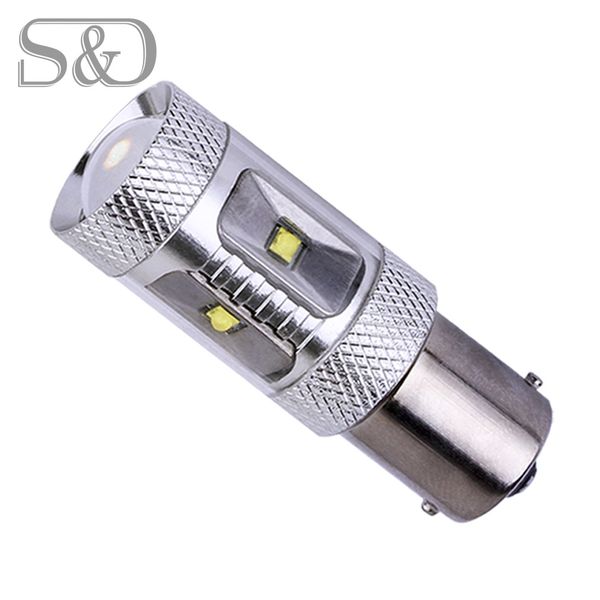 

1pcs 1156 ba15s p21w led bulbs 30w auto fog tail turn light r5w r10w lamp parking reserve lights car light source 12v d040