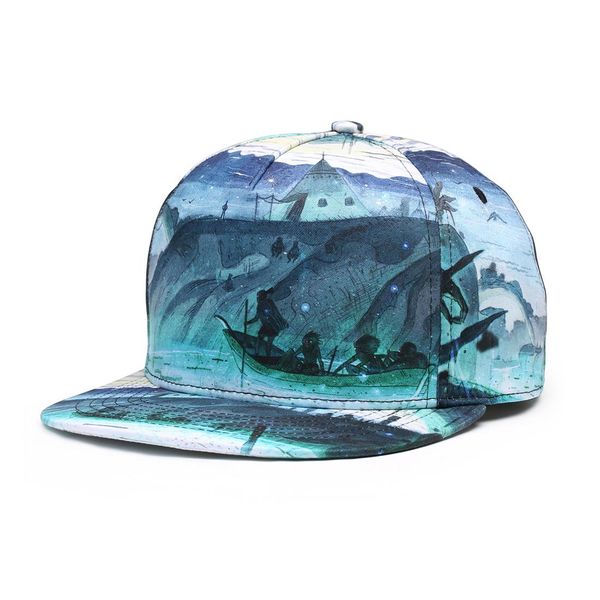 

дизайнер шляпа кепка бейсболка унисекс территория шаблон хип хоп шляпа цвет шляпа спорт путешествия отдых на открытом воздухе, Blue;gray