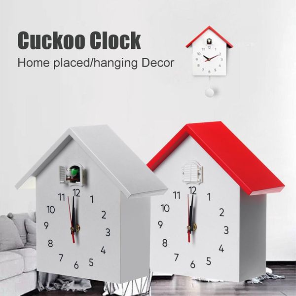 

cuckoo quartz wall clock modern bird hanging watch decoration alarm clocks horologe home living room fashion house timing