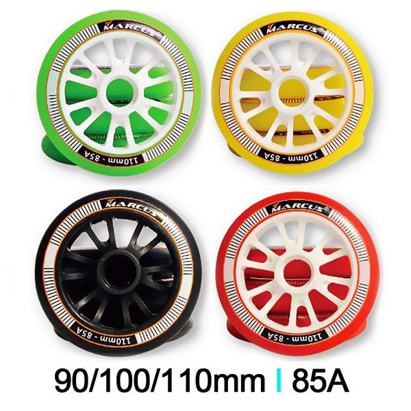 

90mm 100mm 110mm]85a skate roller speed inline skates wheels race skating wheels for powerslide marcus speed skating patines