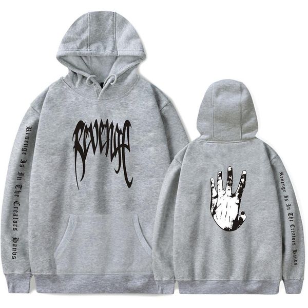 

xxxtentacion hoodie sweatshirt men women casual pullover streetwear sudadera hombre harajuku male, Black