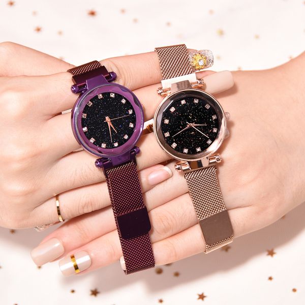 

fashion casual quartz mesh belt watch analog wrist ladies women wrist watches dress watch gifts party decoration rose gold, Slivery;brown