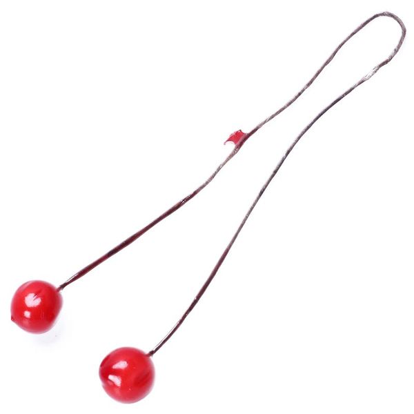 

500 berries deco rowan berries wire dia. 0.8cm red artificial