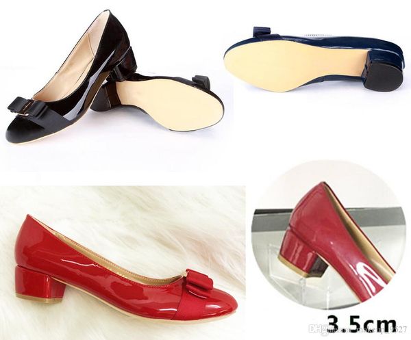 

2019 spring new arrival high-end brand women shoes luxury genuine leather women ballet shoe fashion design women's flats, Black