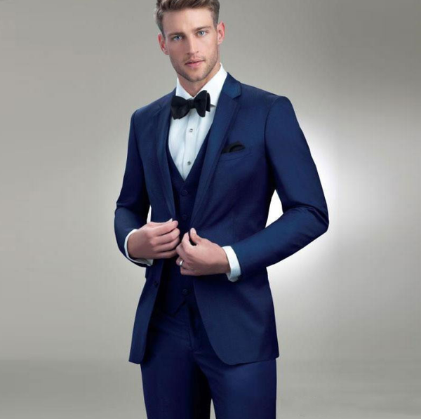 

2020 men's suit royal man wedding dress tuxedo lapel groom suit custom formal blazer (jacket + pants + vest, White;black