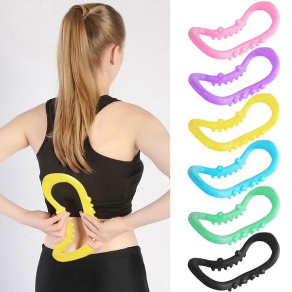 

massage yoga circle equipment yoga ring pilates workout ring fitness circle training resistance support tool calf home training