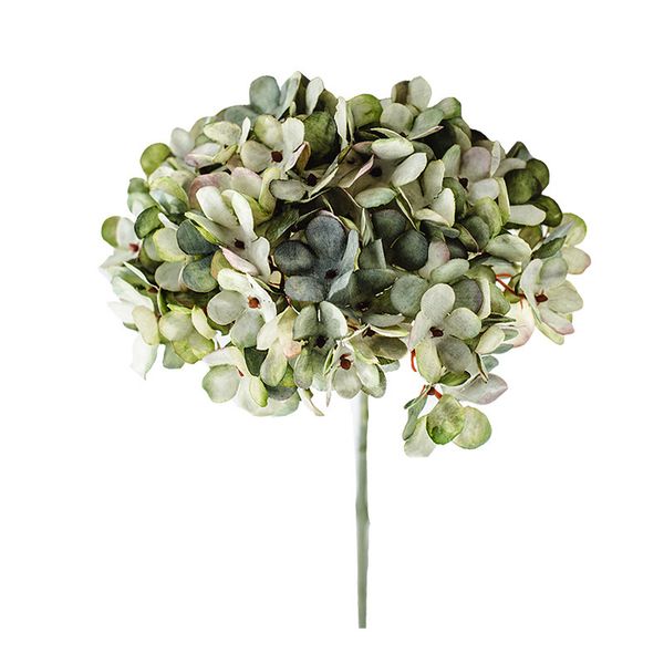 

1 bunch fake hydrangea silk flower bride bouquet wedding party decor 35*15*5cm