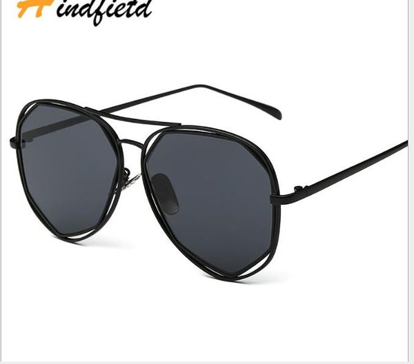 

солнцезащитные очки chaozhou personality sunglasses color film люминесцентные солнцезащитные очки fashion lady toad mirror, White;black
