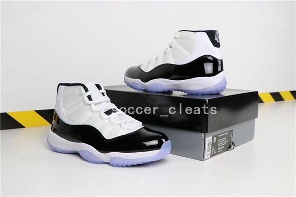 

Concord 45 Real Carbon Fiber 11 Mens Basketball Shoes 2019 New Released 11s XI Black White Trainers Sports Sneakers Zapatillas With Box