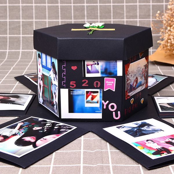 

wedding gift box explosion box surprise p album sticker for valentine's day birthday gift party decoration wedding