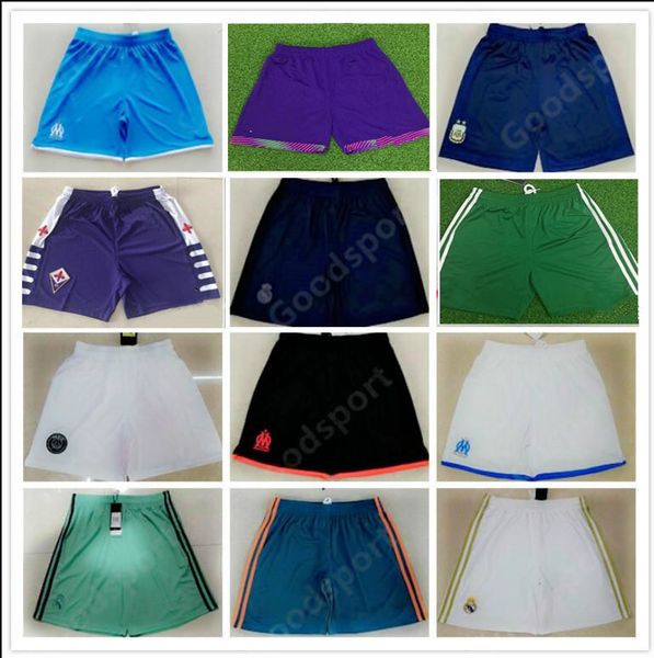 

2019 2020 shorts paris real madrid soccer ajax messi mbappe pogba muller totti 2 stars marseille football aubameyangg aquero lukaku, Black;red