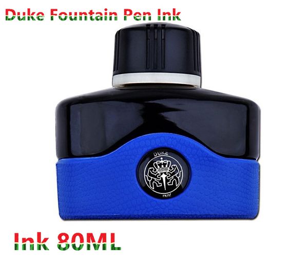 

high end german duke fountain pen ink 80ml carbon ink ing, Black;red
