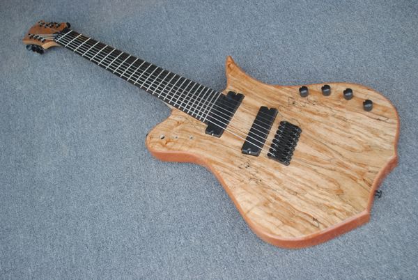 

2020 electric wood grain guitar, handmade, with logo, inexpensive g-30