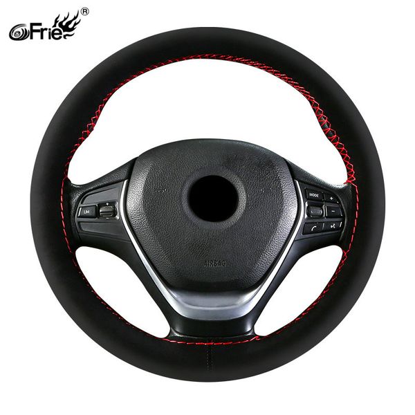 

car accessories steering wheel cover leather 38cm for infiniti fx35 g35 g37 qx60 gentra gmc sierra hummer h3 cubre volante auto