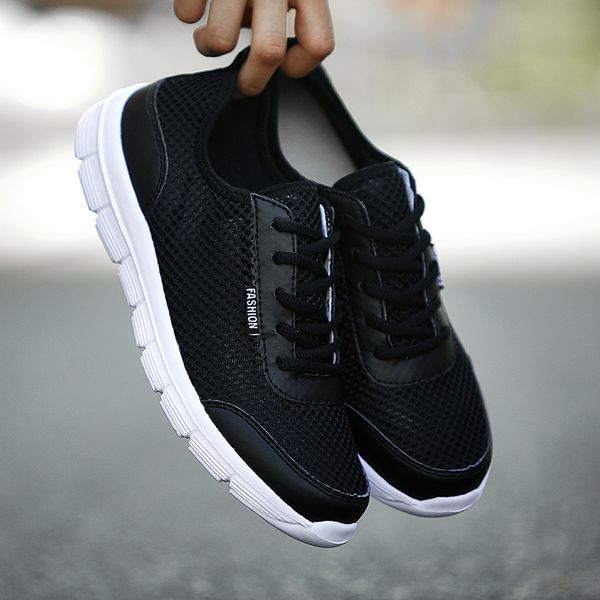 

Summer Wholesale Non Brand women men running shoes Black White Grey Red Volt Homemade brand Made in China jogging walking sports sneakers