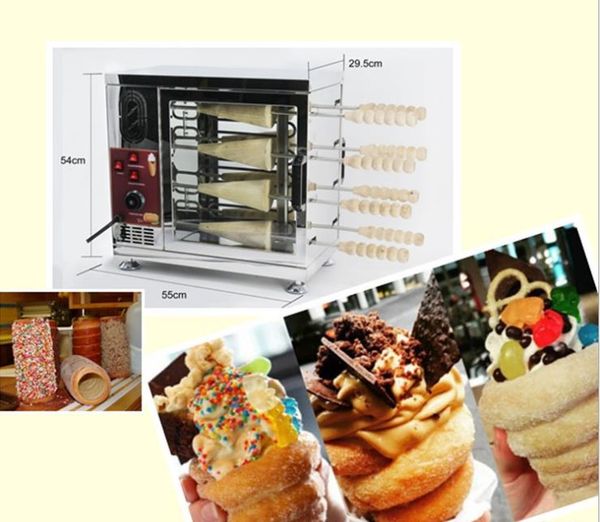 

горячее надувательство kurtos kalacs машина / дымоход торт печь / дымоход торт делая машину