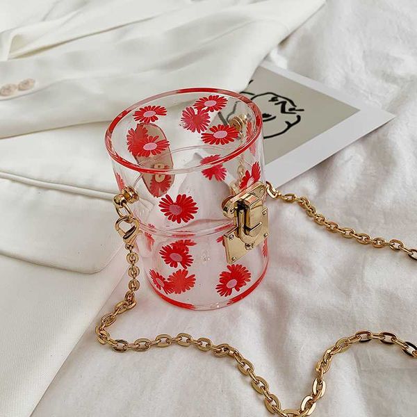 

transparent mini tote bags for women 2020 new summer fashion acrylic handbags scarves design hand bag lady cute handbag