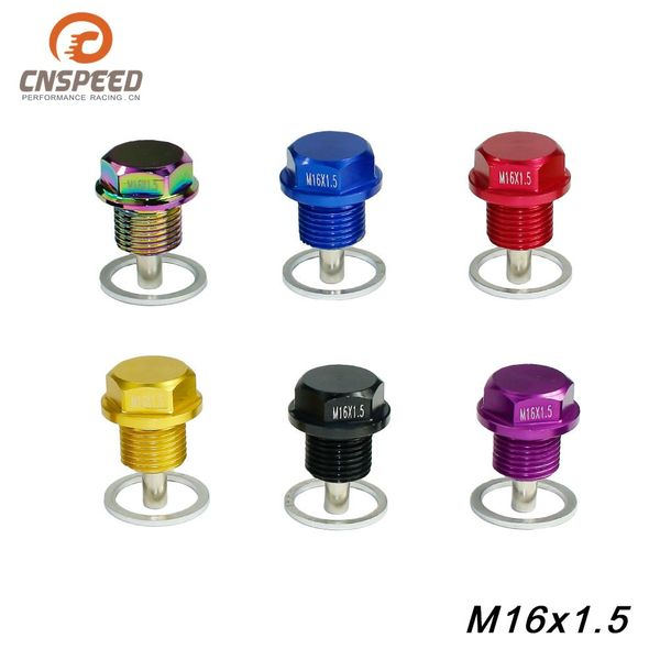 

modified car oil pan screw m16 * 1.5 magnetic oil pan nut suction iron screw