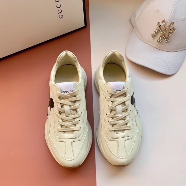 

2020 new wd high-quality couple thick-soled casual sneakers men's casual sneakers ladies daily casual shoes